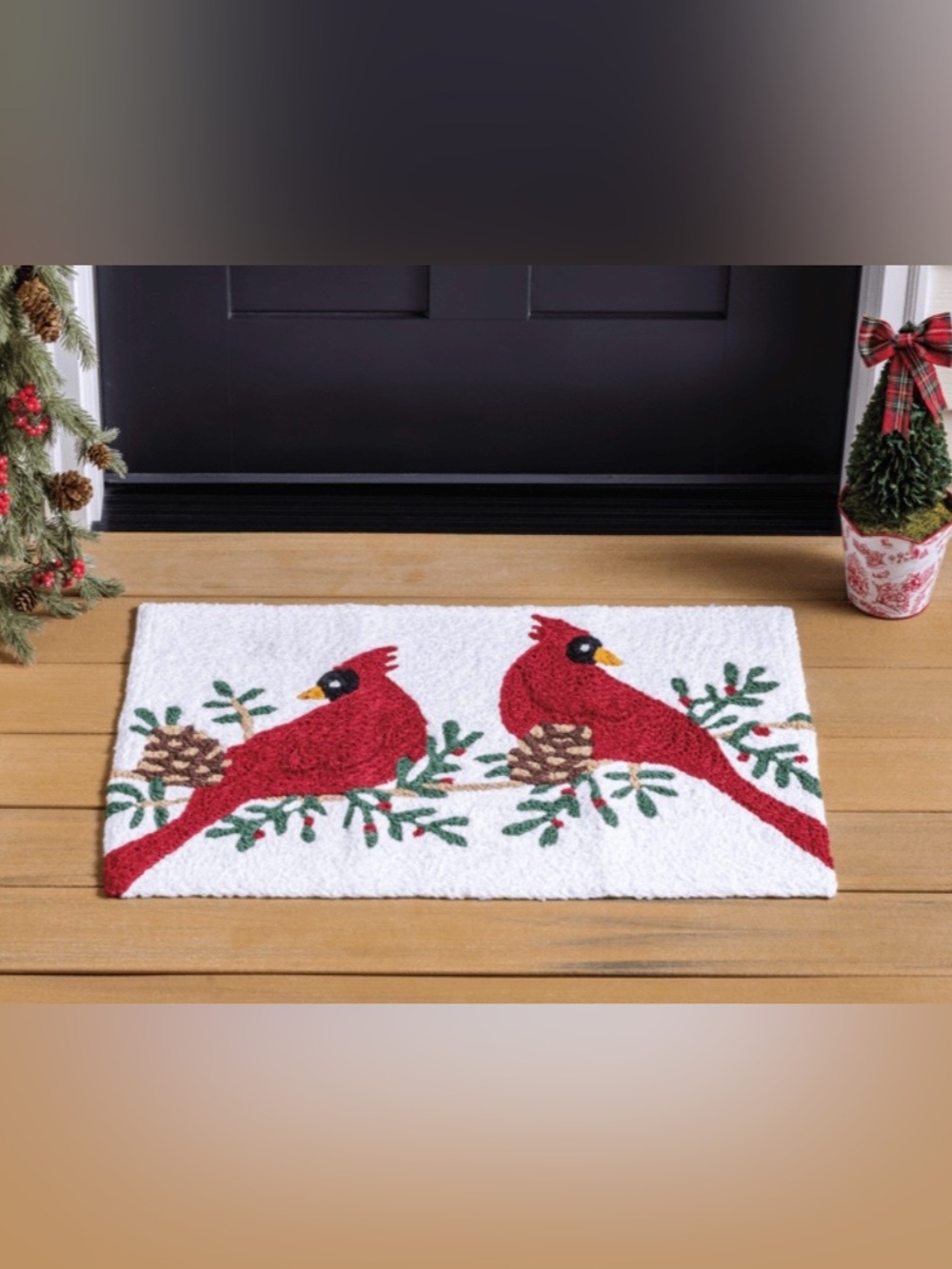 MUD PIE NWT indoor/outdoor washable rug -20x30